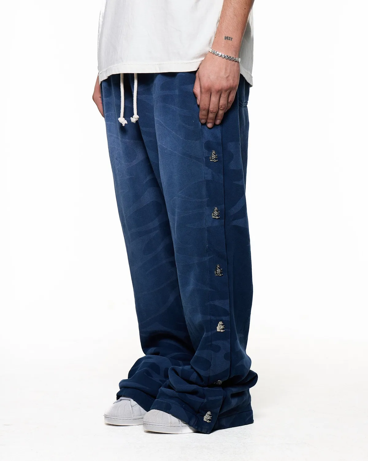 Hellstar HSSS26PT14-BLU sweats blå oversized