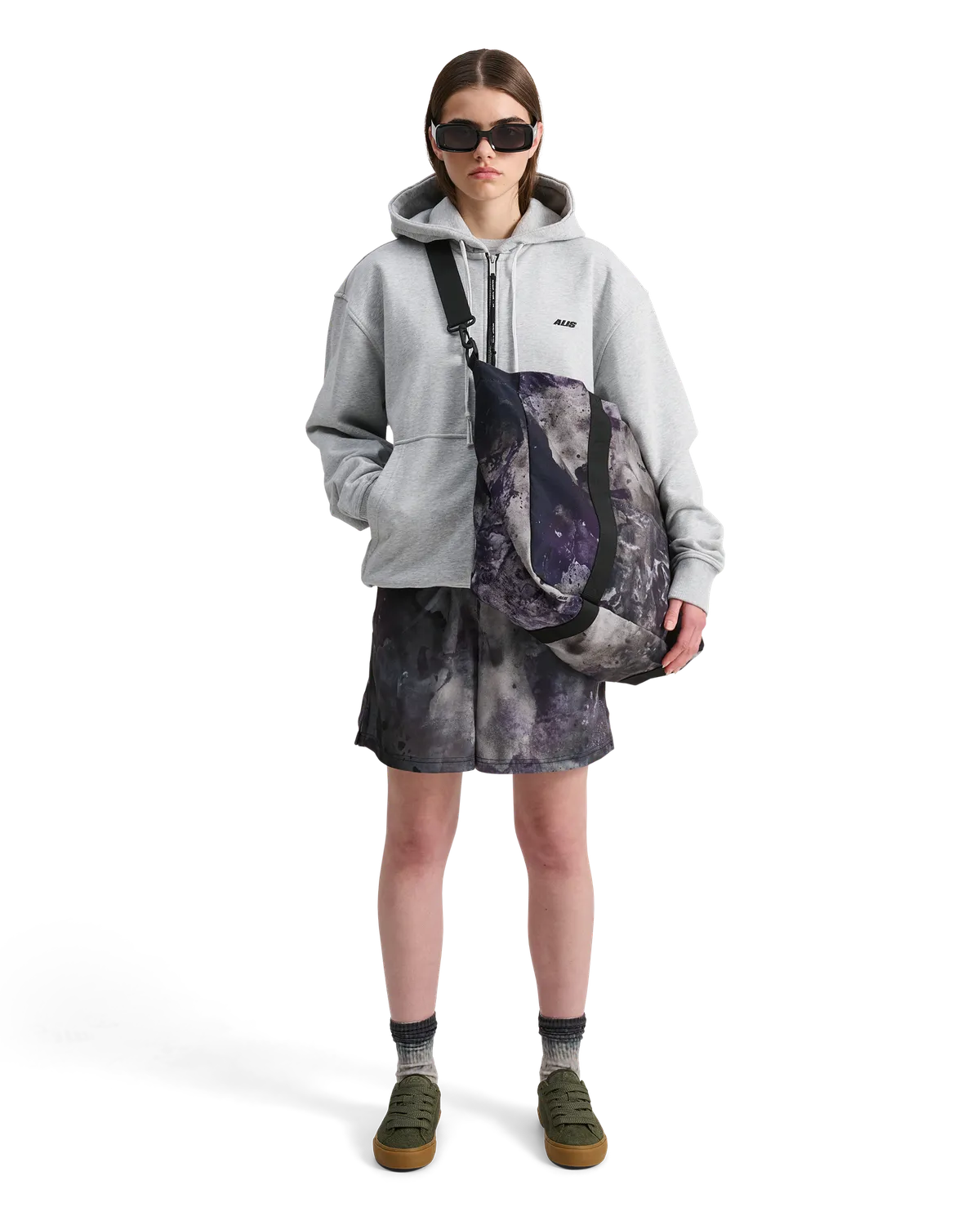 Alis Hawk weekendtaske tote bag painter's purple