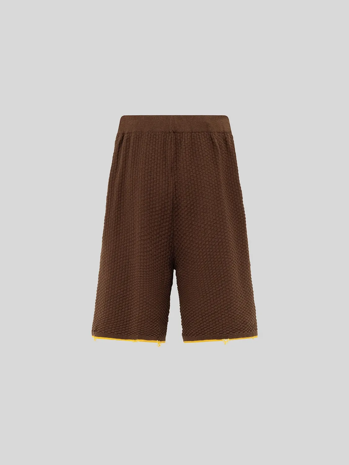 Laneus Bermuda Venice Beach shorts chokolade bomuld