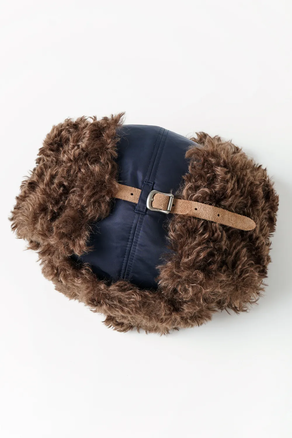 Feng Chen Wang Cat Earflap hue navy nylon pels