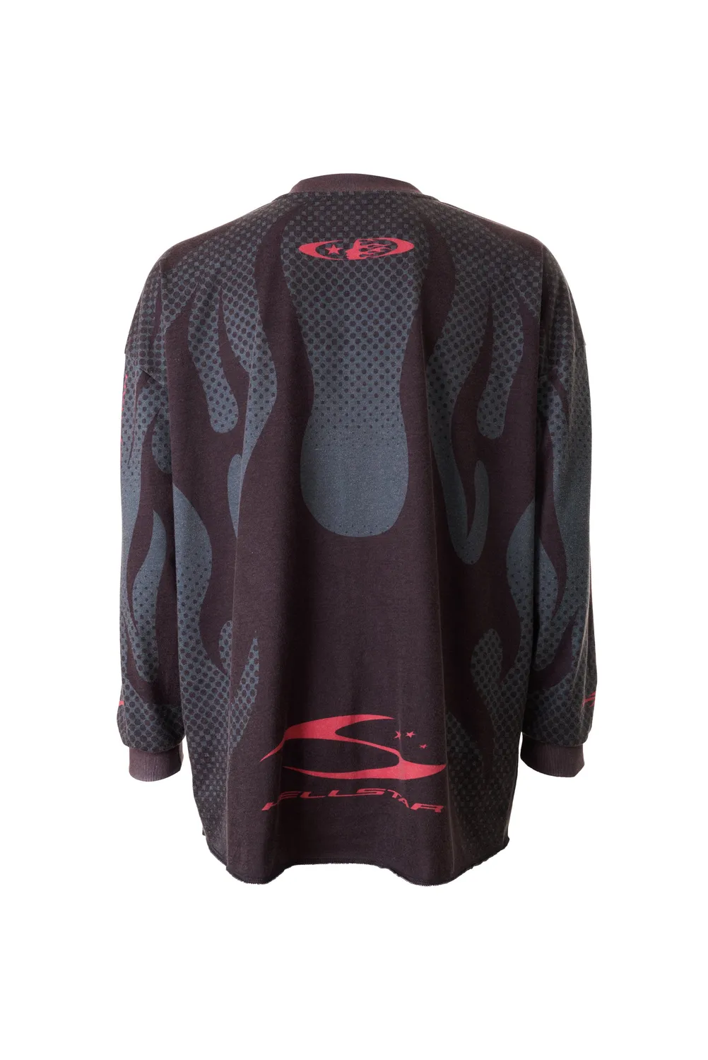 Hellstar Moto Jersey langærmet sort