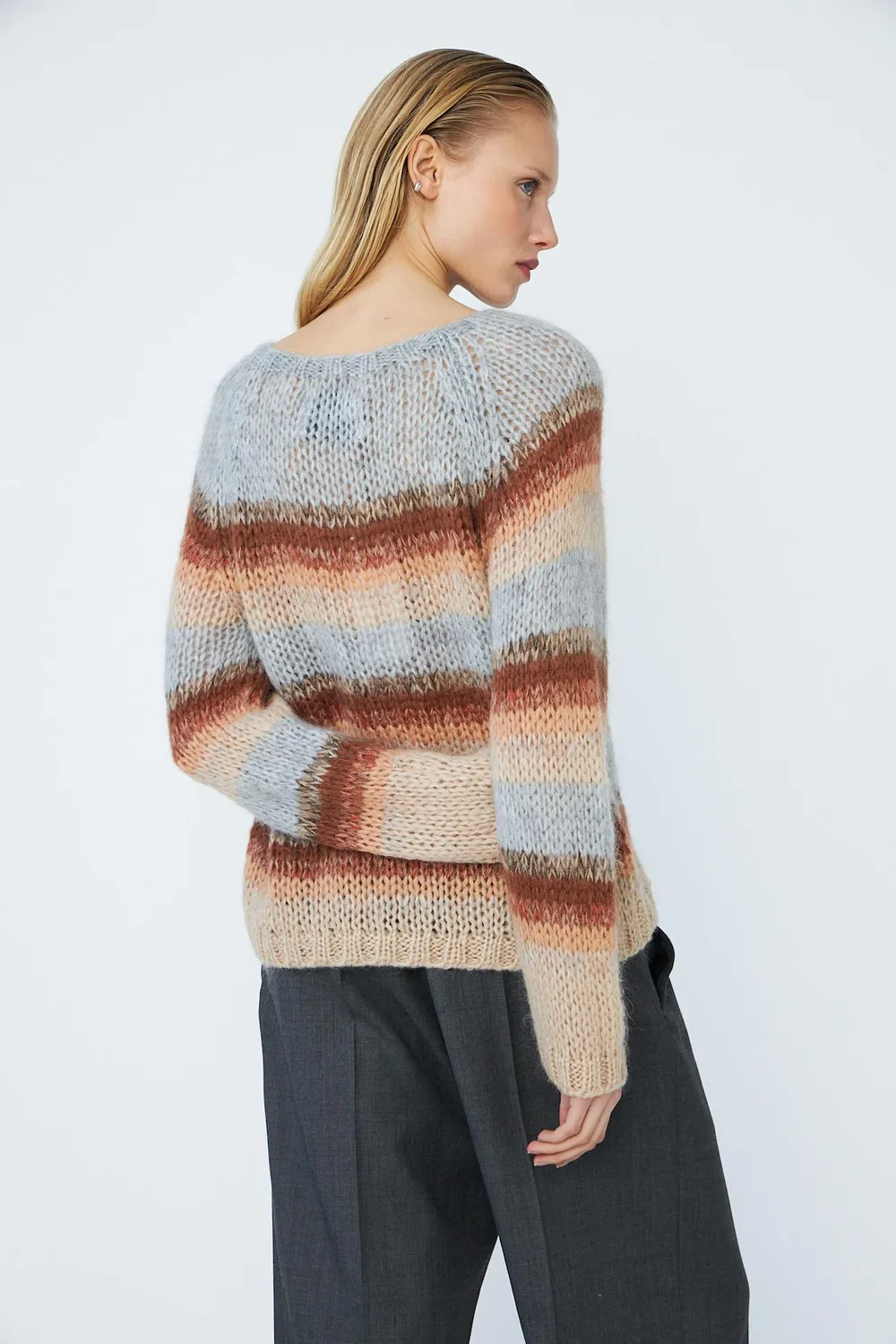 DAWNXDARE Barcelona 910 striktrøje natural shade beige