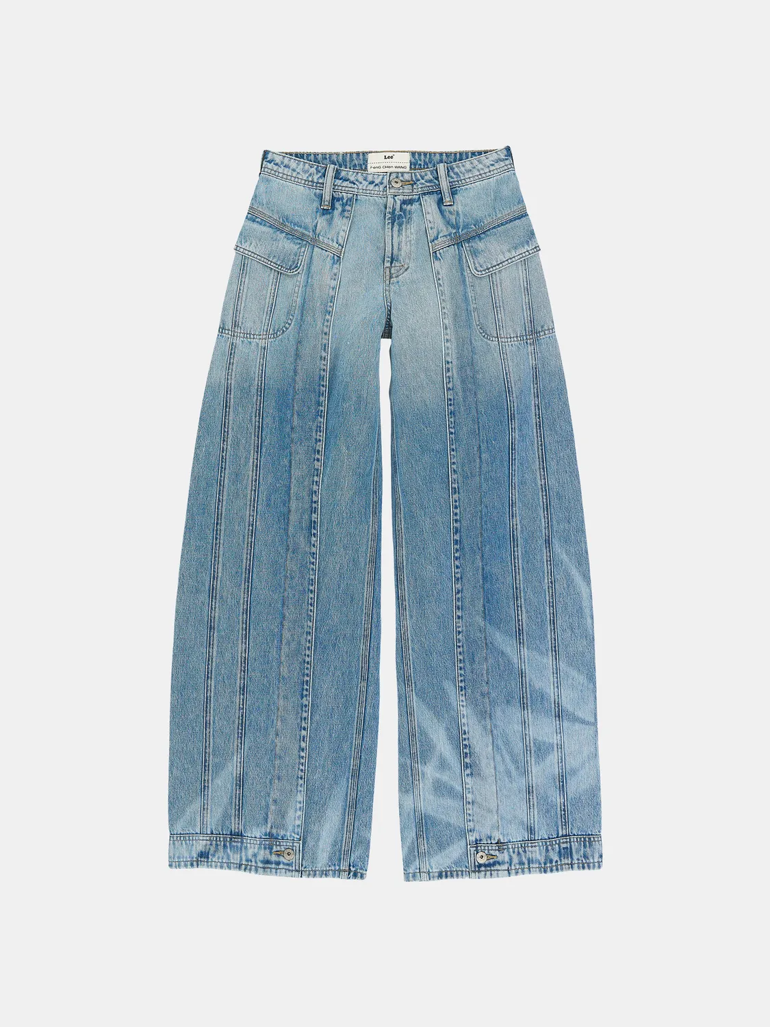 Feng Chen Wang Lee Wide Leg Jeans Lyseblå Kvinder