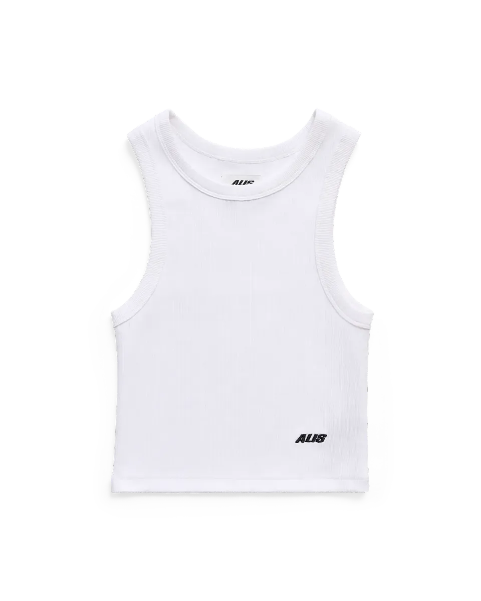 Alis Whitney baby tank top 3-pak rib bomuld
