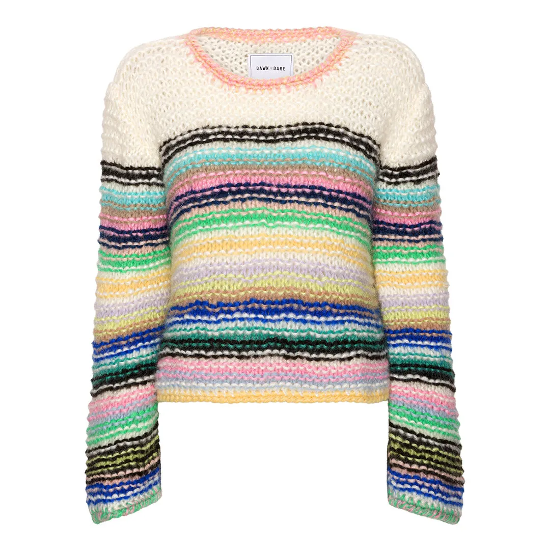 Dawnxdare Sassie Stripe pullover 900 multi cropped