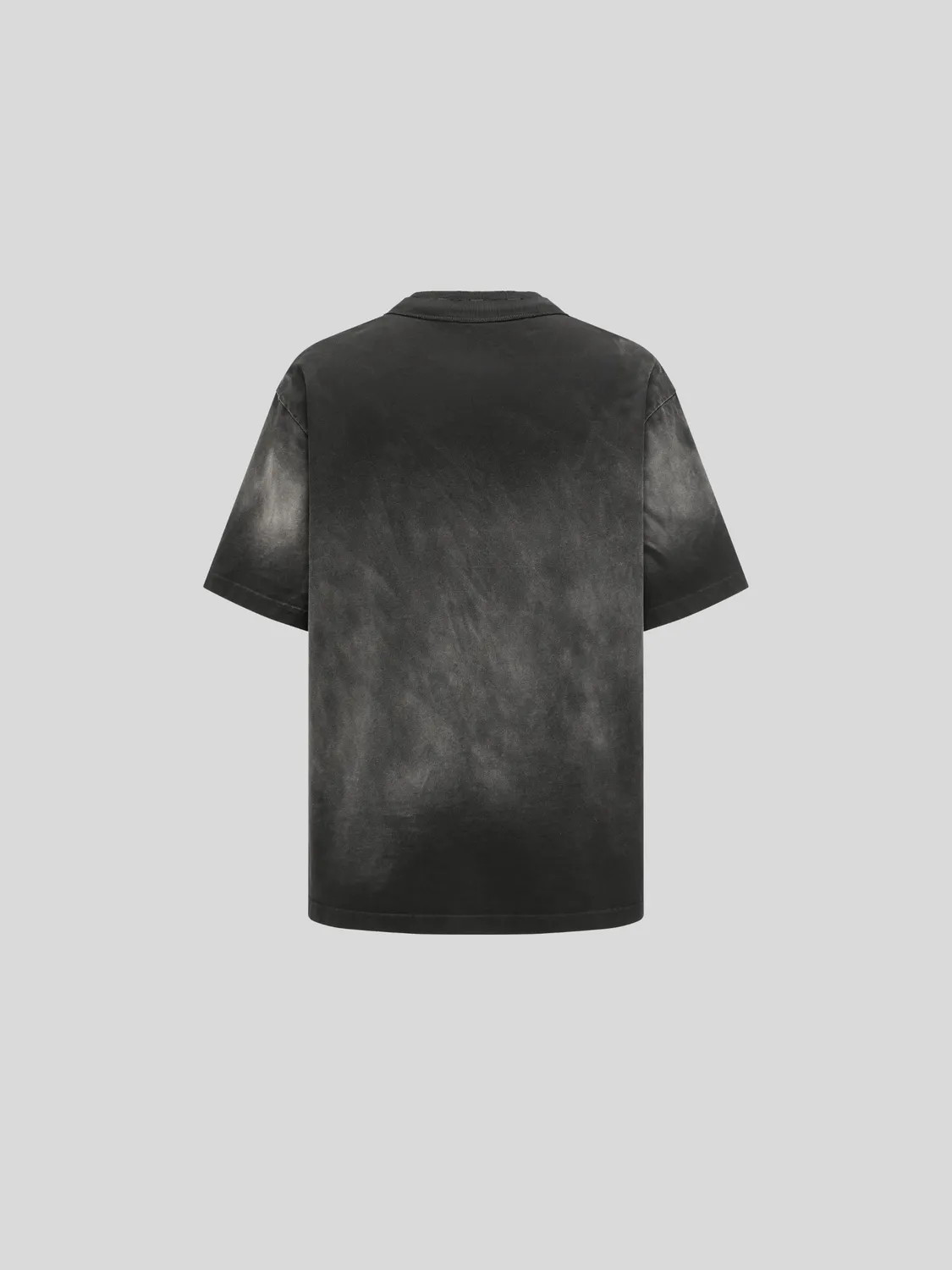 Feng Chen Wang Grey Gradient t-shirt relaxed lædermærke