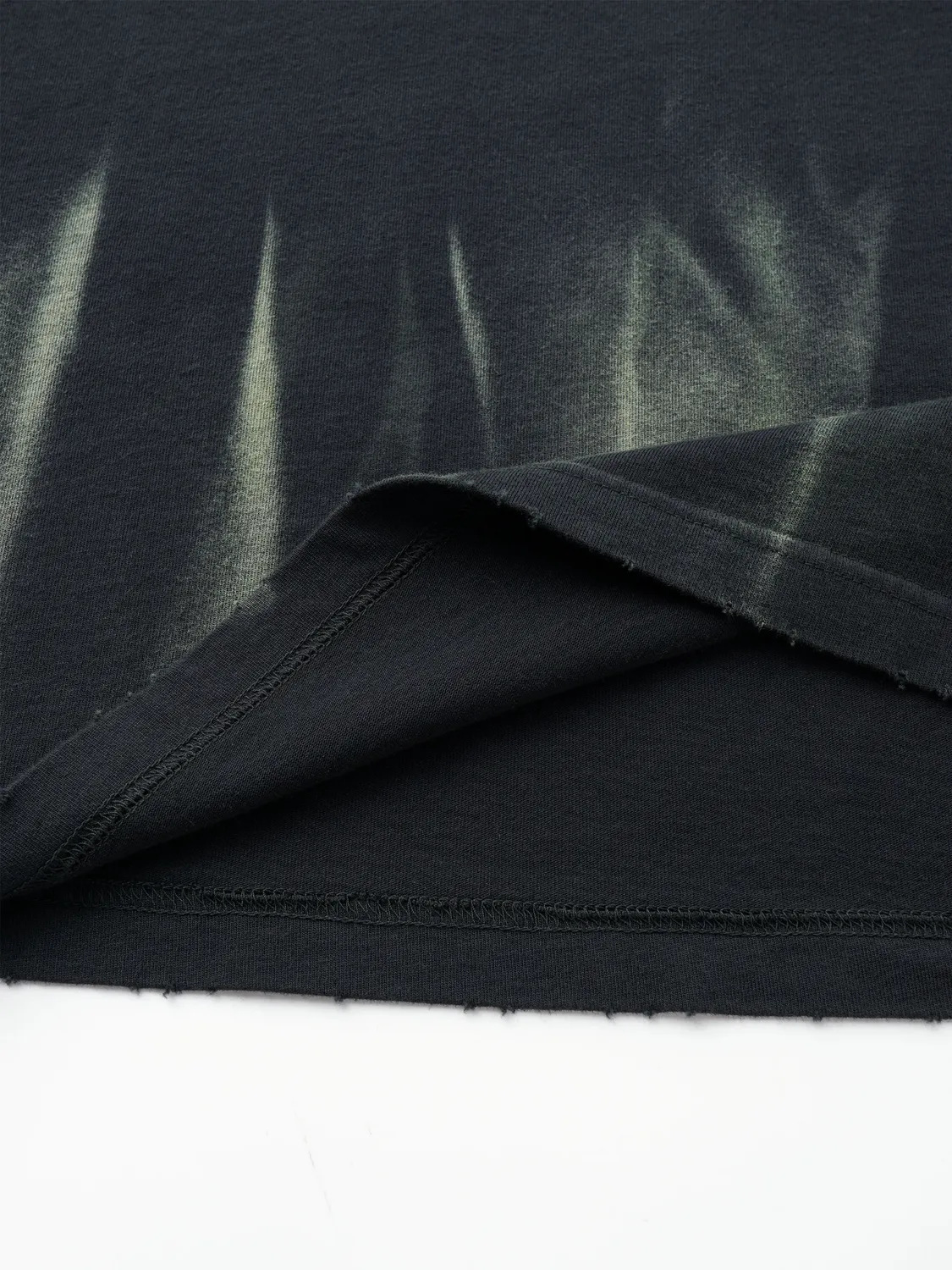 Feng Chen Wang Gradient Tie-Dye T-shirt kort ærme løs