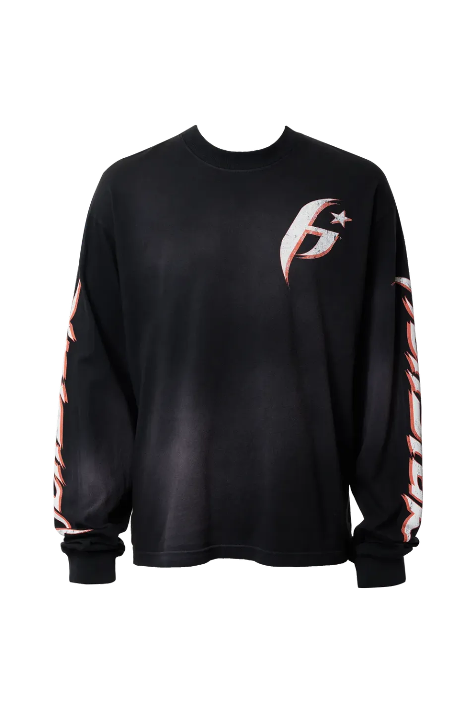Hellstar H*! HSSTULS01 longsleeve sort bomuld print
