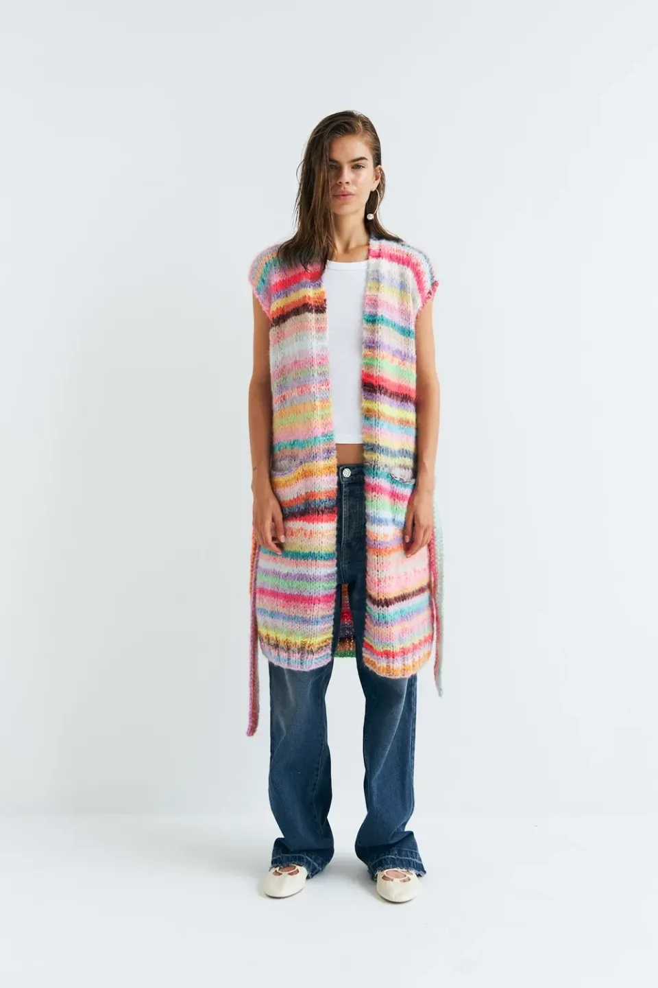 DAWNXDARE Tracey 900 Multi vest lang med bælte