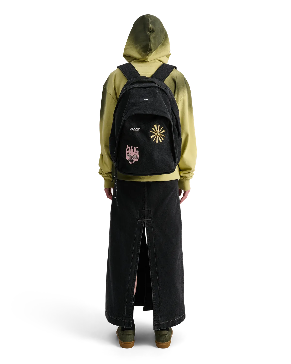 Alis Rikta rygsæk washed black one size bomuld