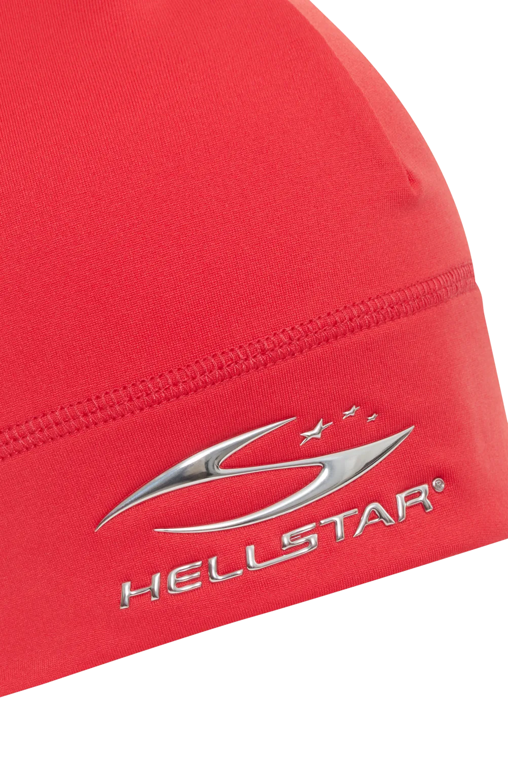 Hellstar Skull Cap hue rød chrome