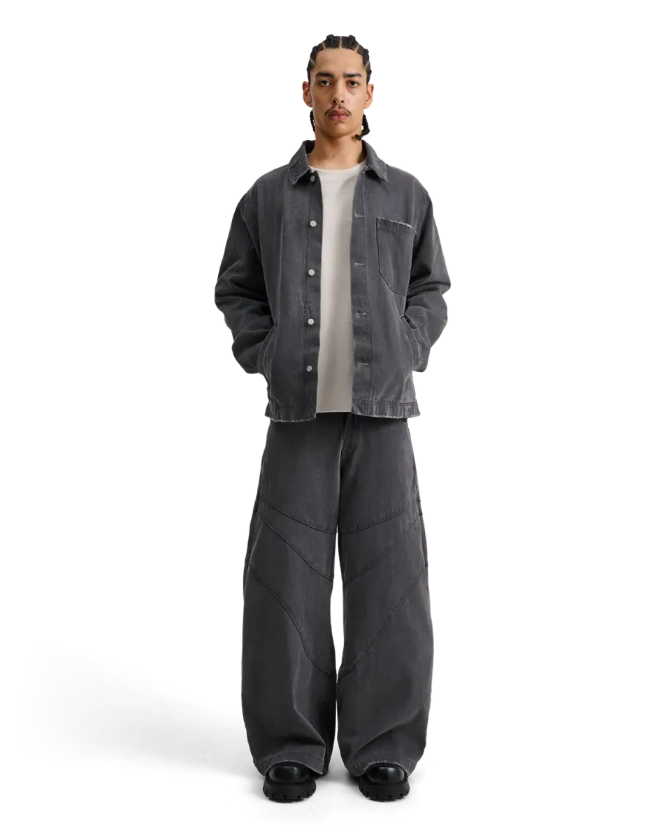 Alis Danie Barrel Denim jeans grå wide fit