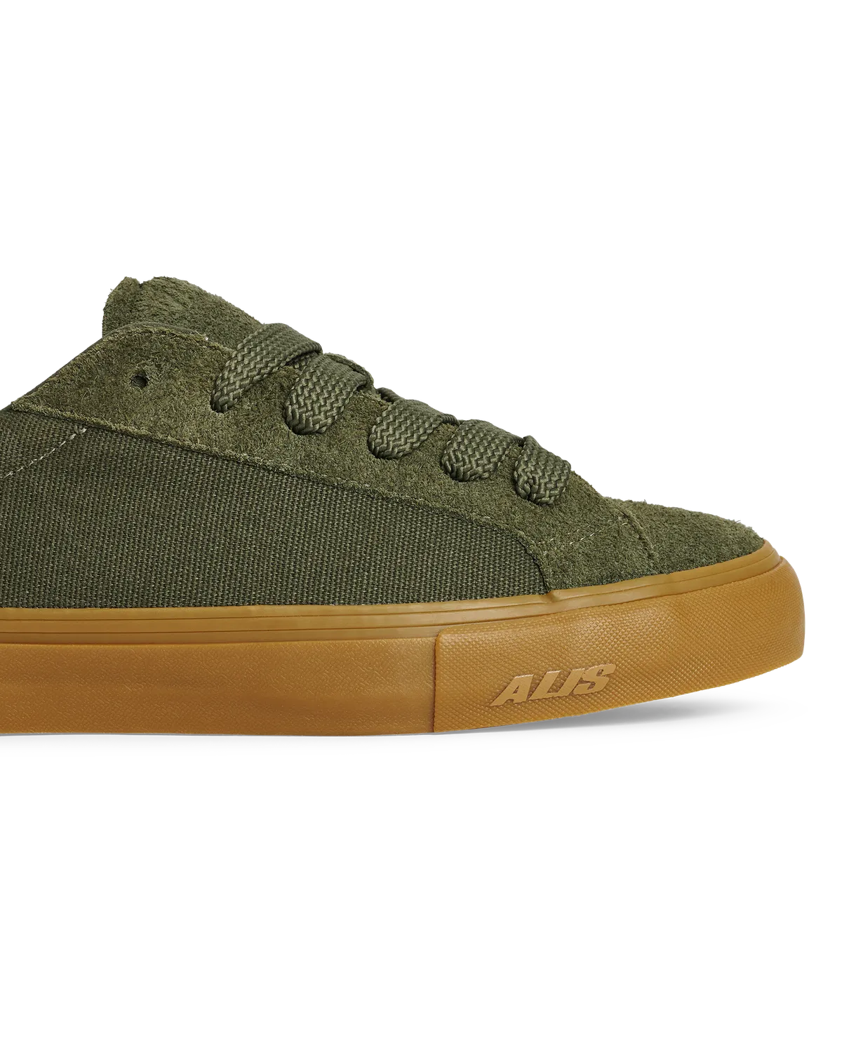 Alis Icon Okie sneakers oliven brun sål