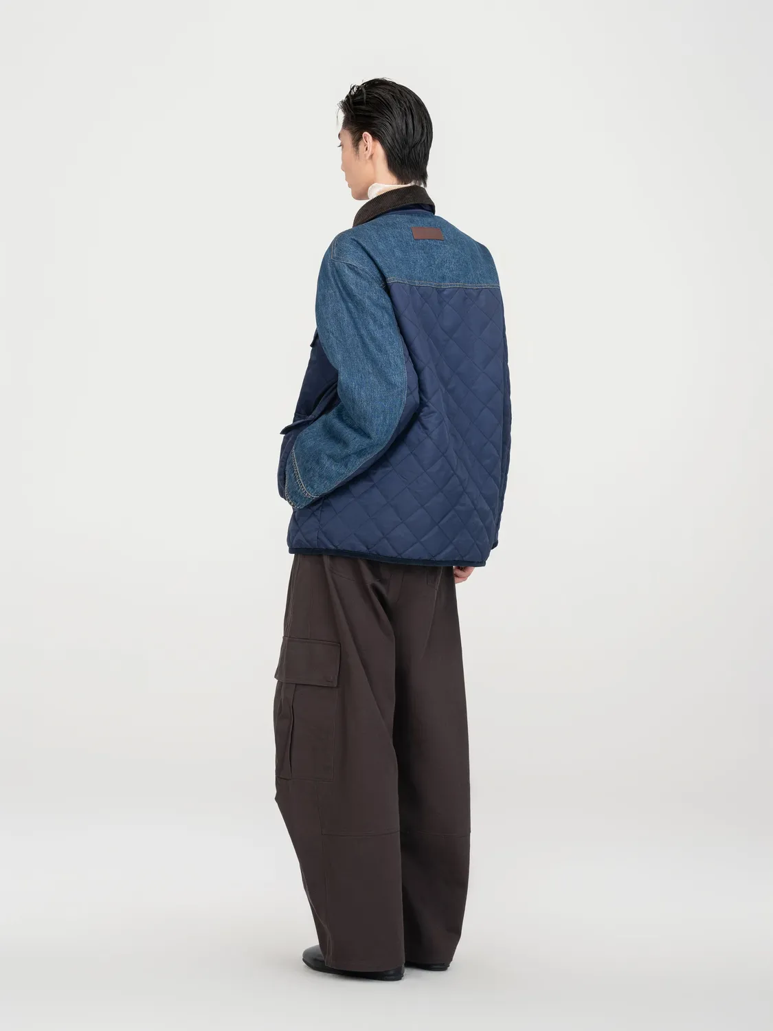 Feng Chen Wang Brown Loose Fit cargobukser brun