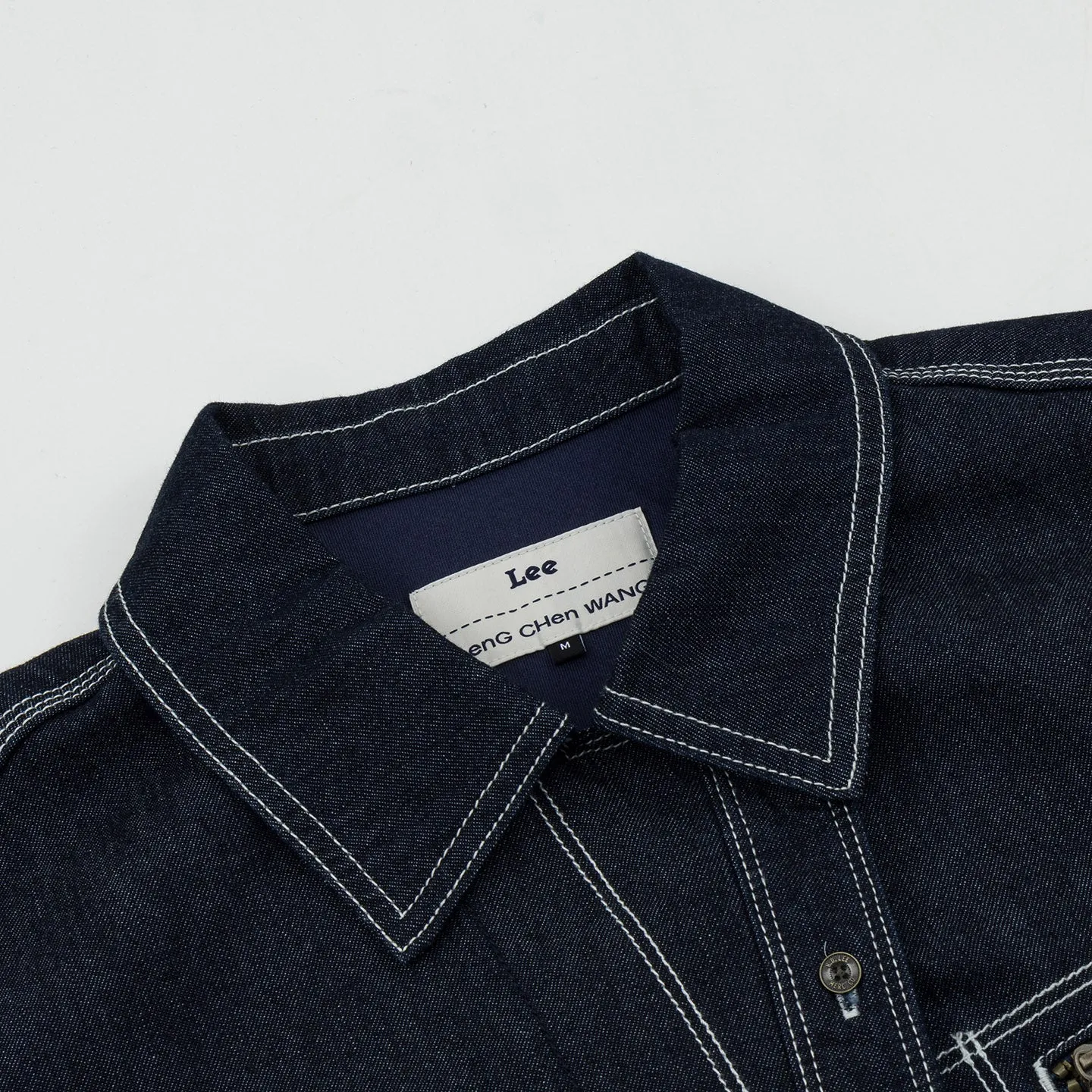 Lee x Feng Chen Wang Women Denimskjorte mørk L/S