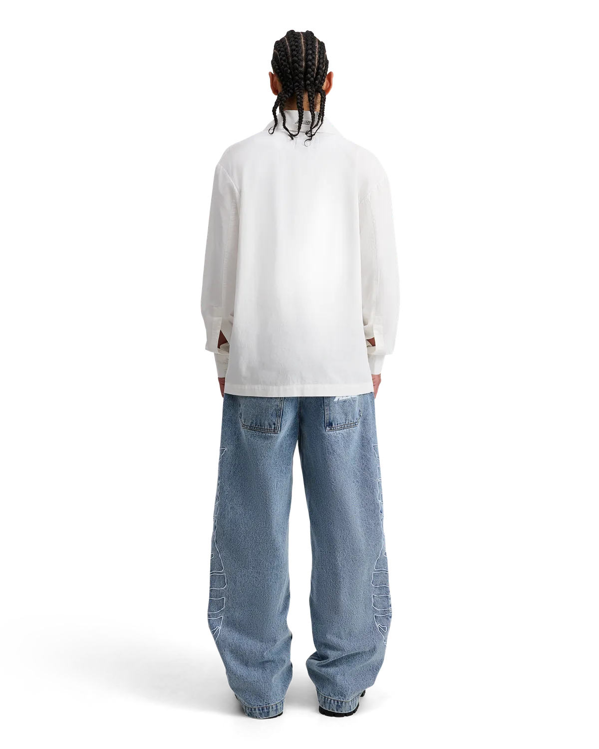 Alis Billey Essential skjorte offwhite bomuld