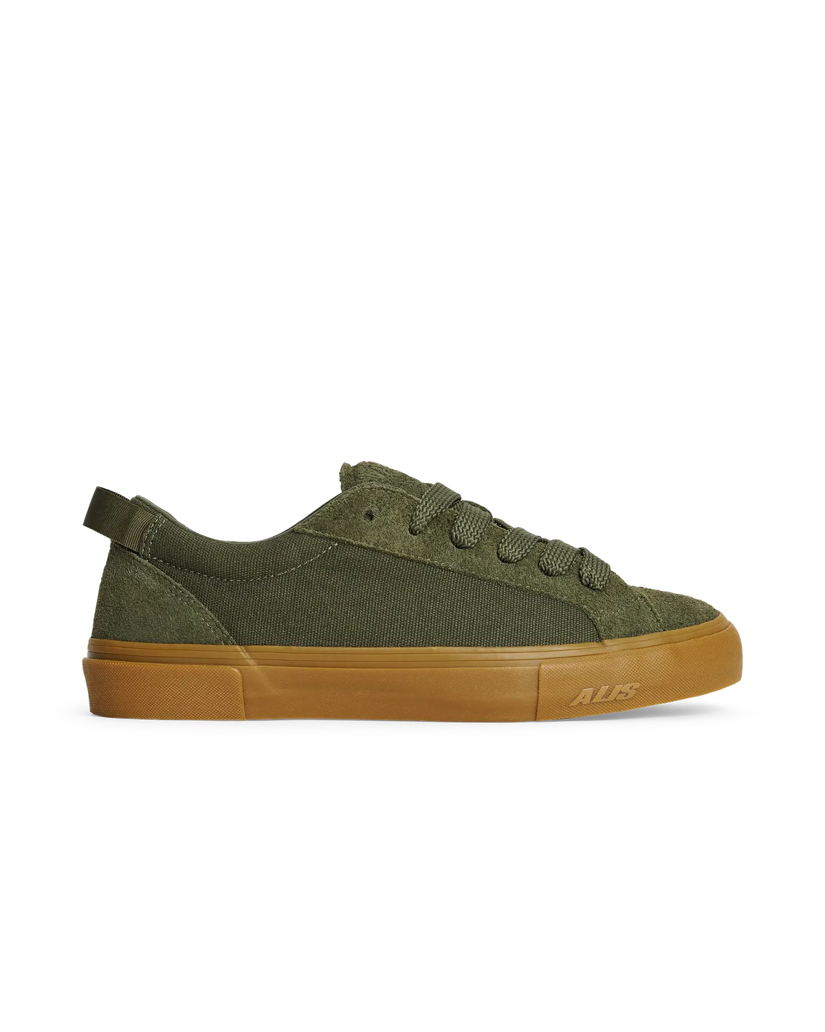 Alis Icon Okie sneakers oliven brun sål