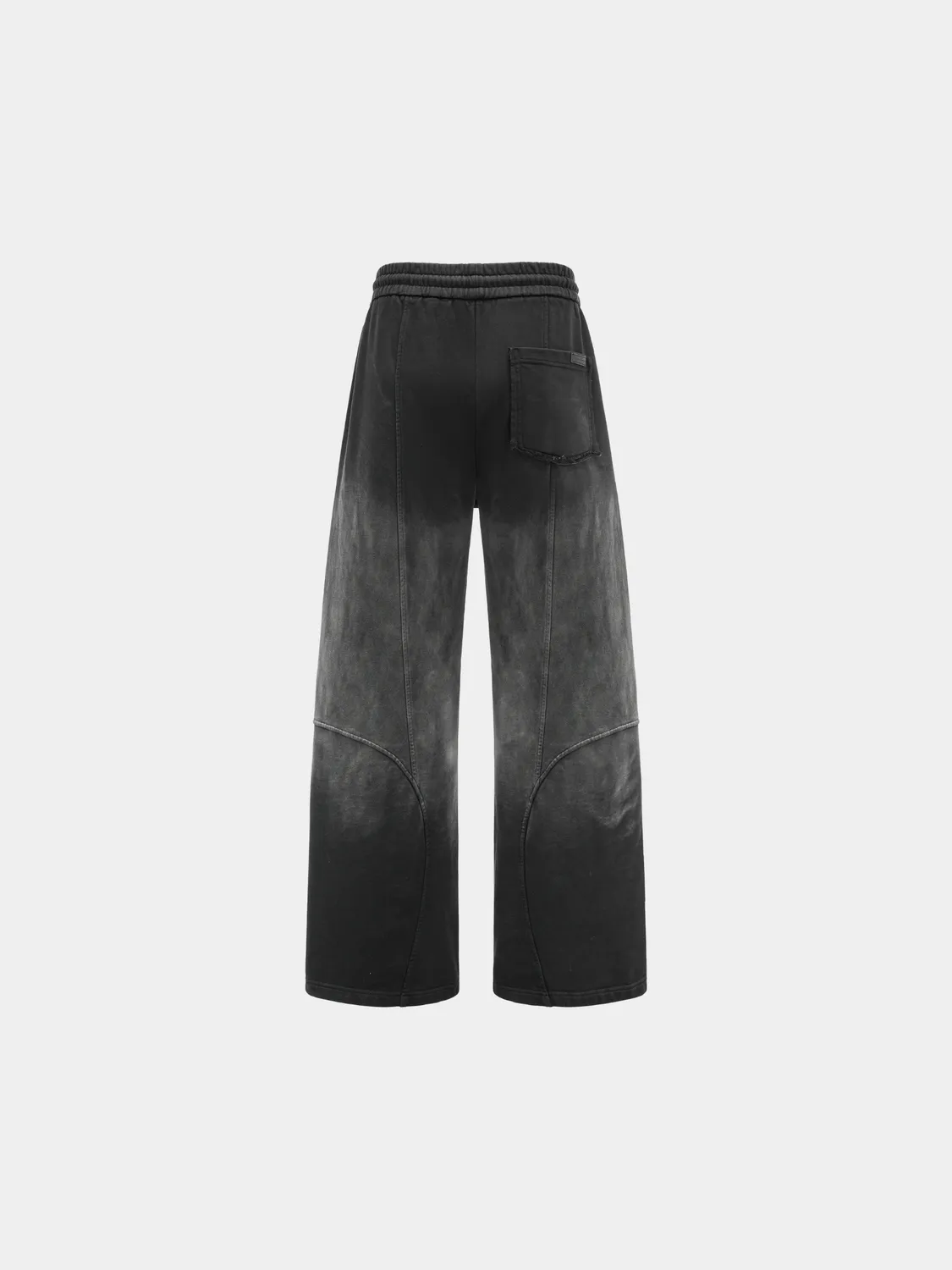Feng Chen Wang Black-Grey Washed bukser sort-grå