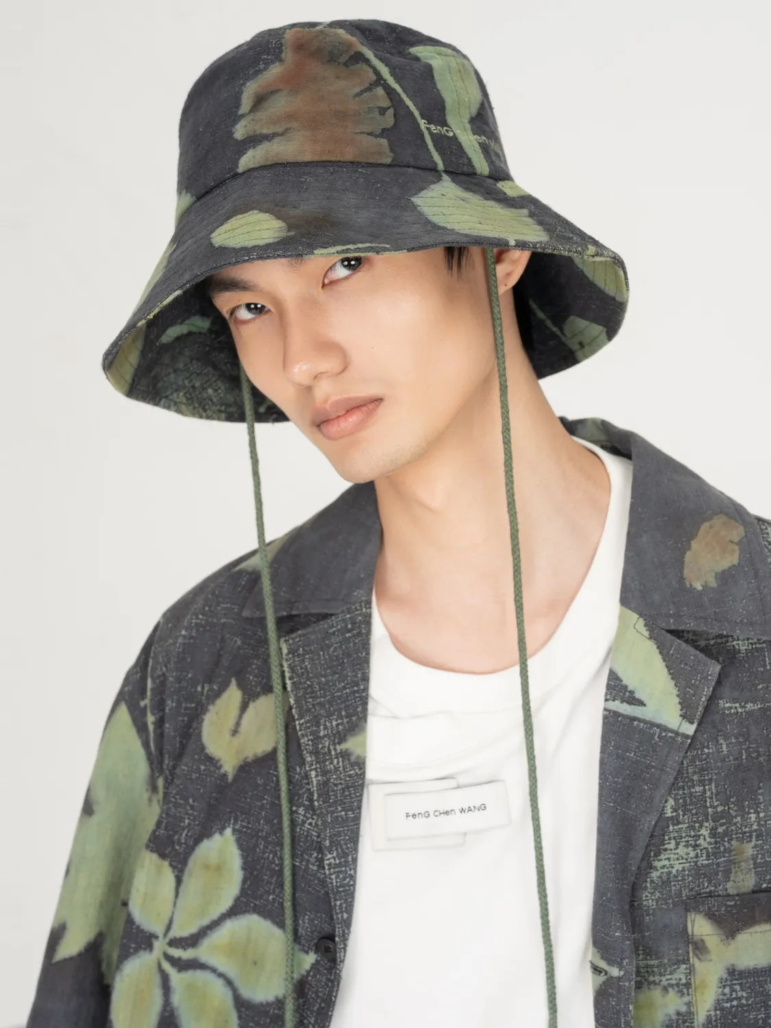 Feng Chen Wang Botanical Dyed Fisherman Hat bøllehat plantefarvet