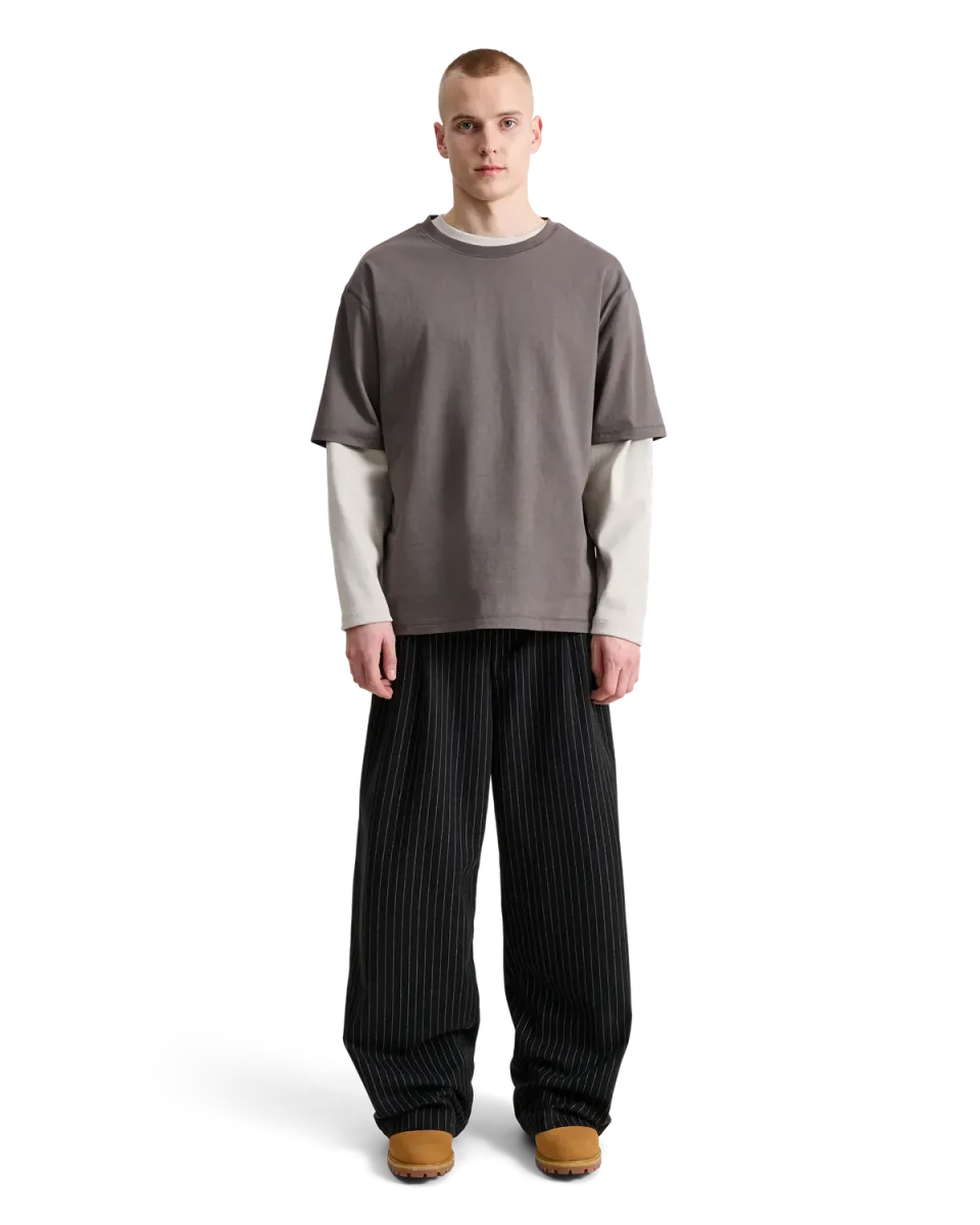 Alis Sid Oversized Fit T-shirt mørkegrå bomuld