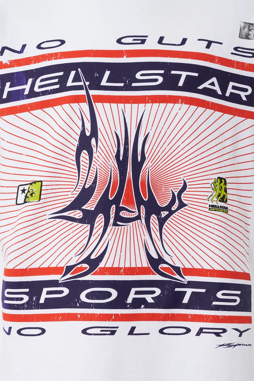 Hellstar Sports LA Tribal t-shirt hvid bomuld