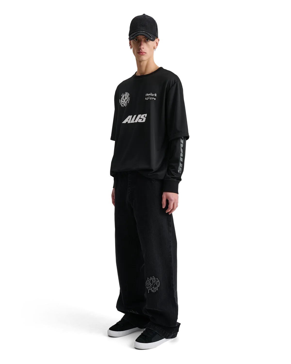 Alis Comeback Club 2-lags jersey Sort