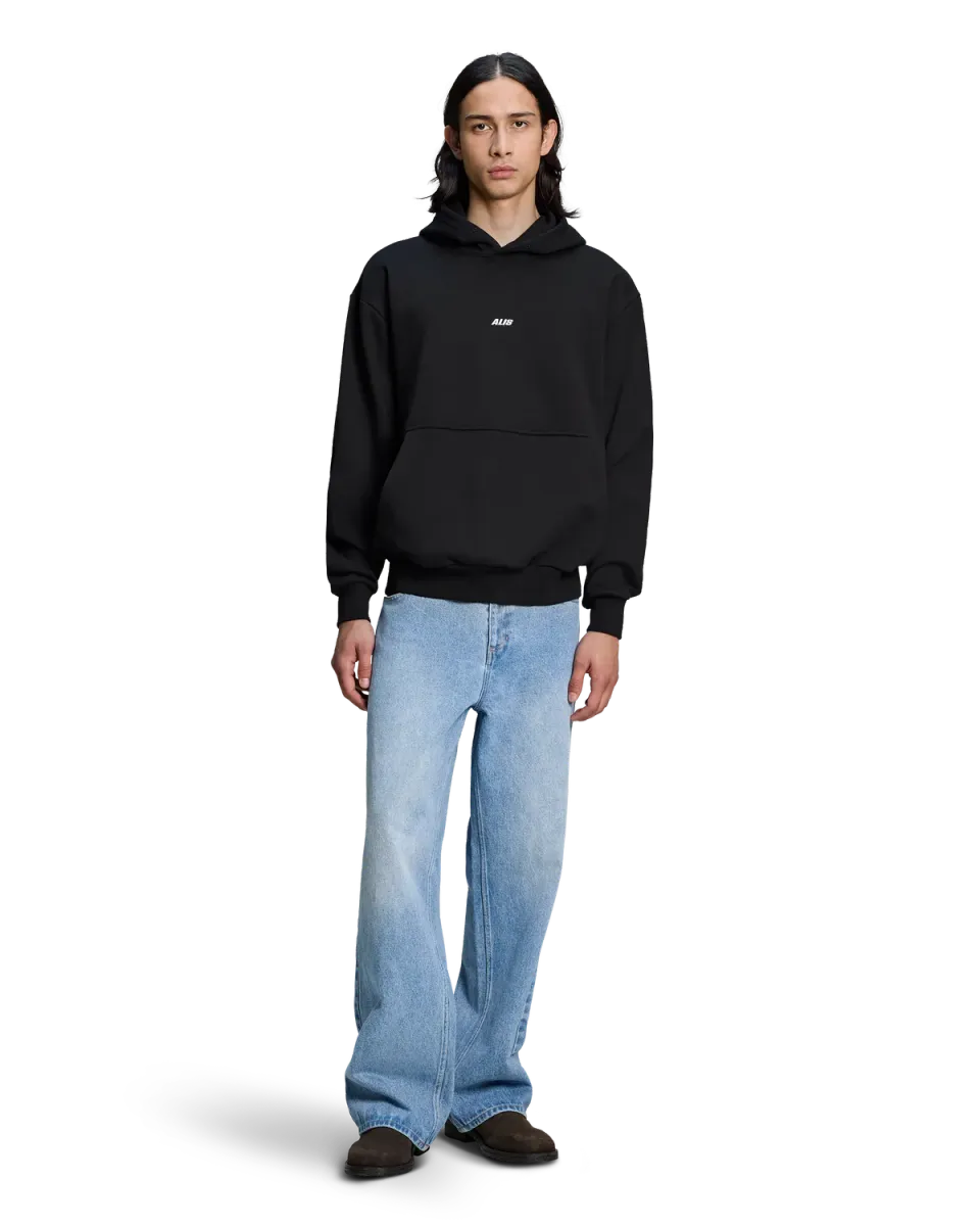 Alis Aori hættetrøje Solid Black oversized
