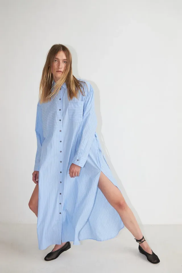 DAWNXDARE SOLITUDE 620 Sky skjortekjole Sky