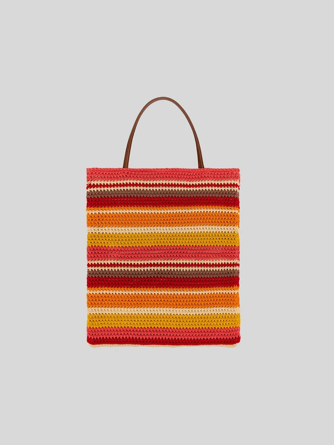 Laneus Shopping Bag shopper pink-multicolor vævet