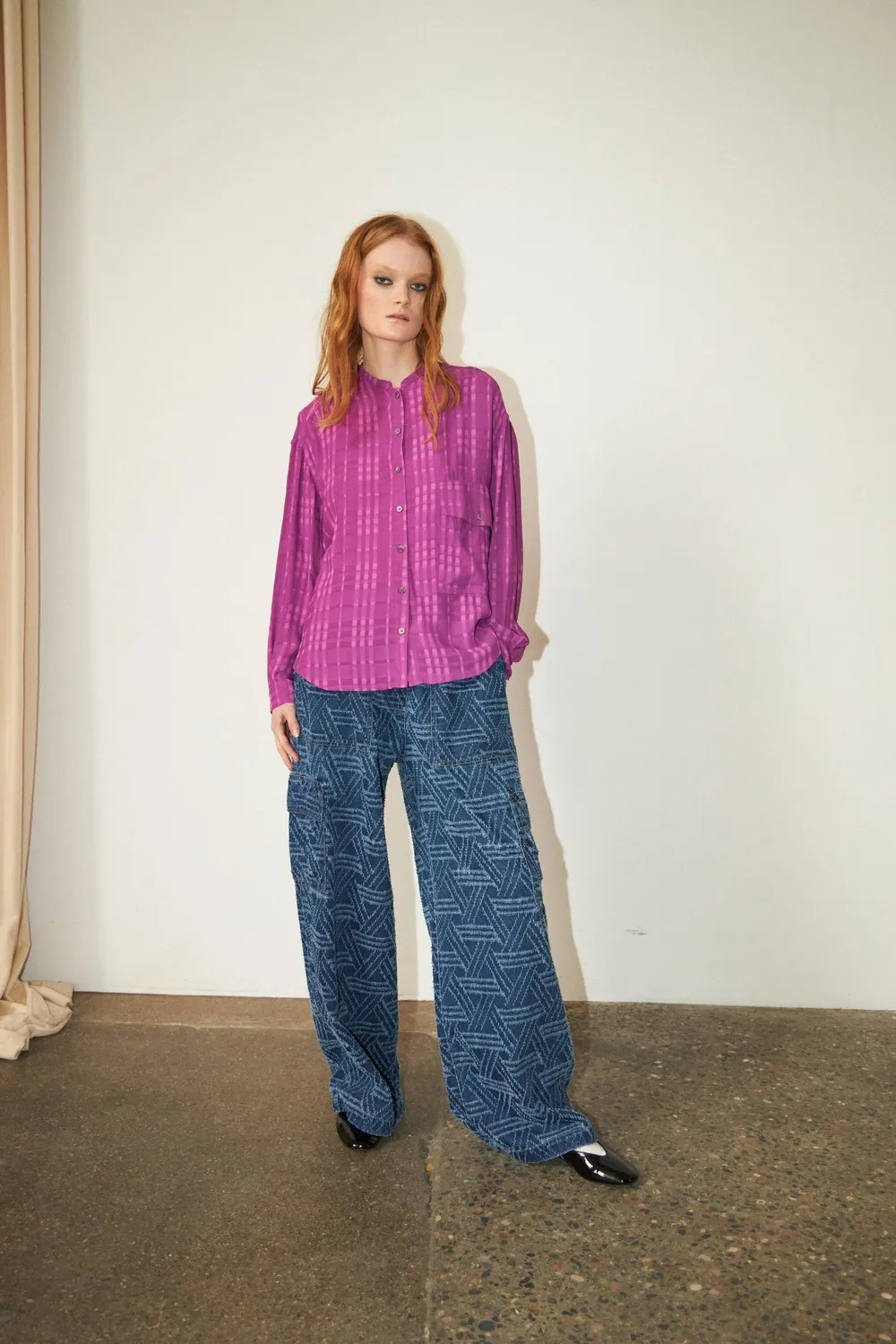 DAWNXDARE Kass bukser 642 Indigo denim