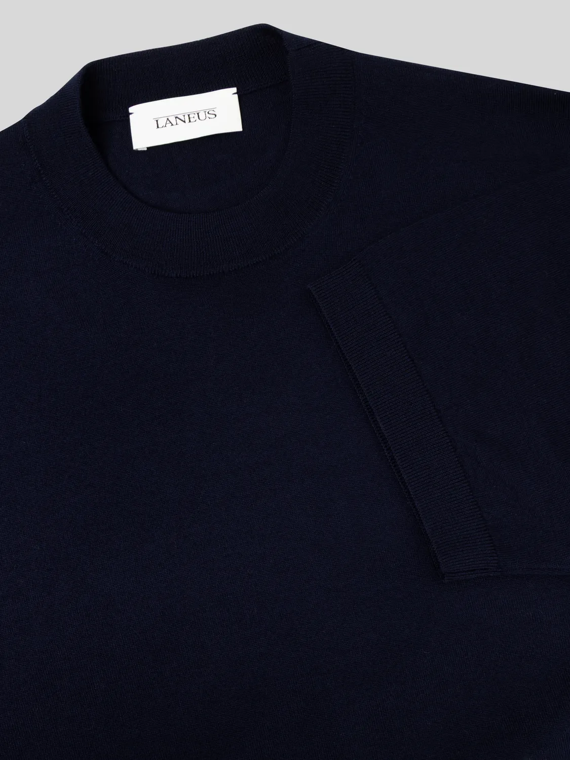 Laneus Merino Wool T-shirt blå merinould
