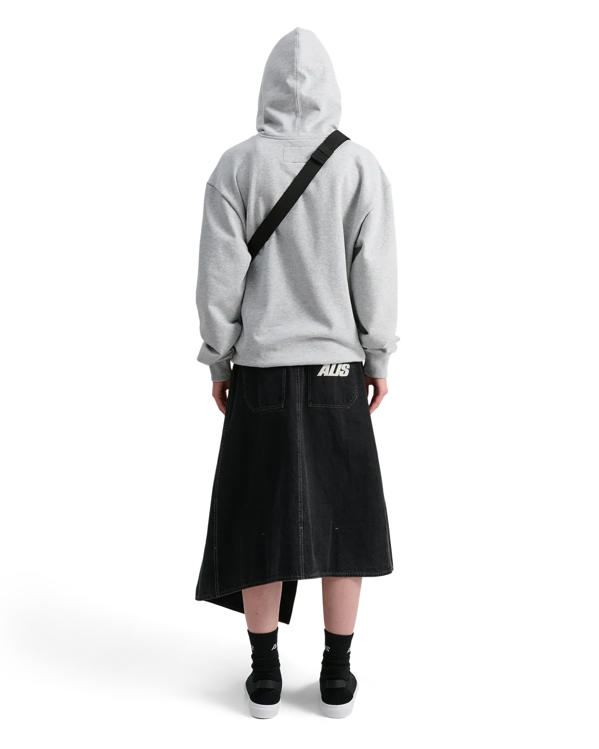 Alis Alta bæltetaske Washed Black bomuld
