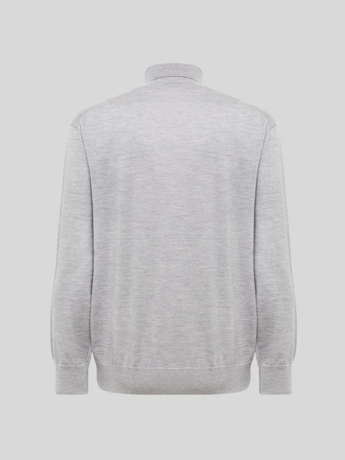 Laneus Merino Wool Turtleneck rullekrave gra uld