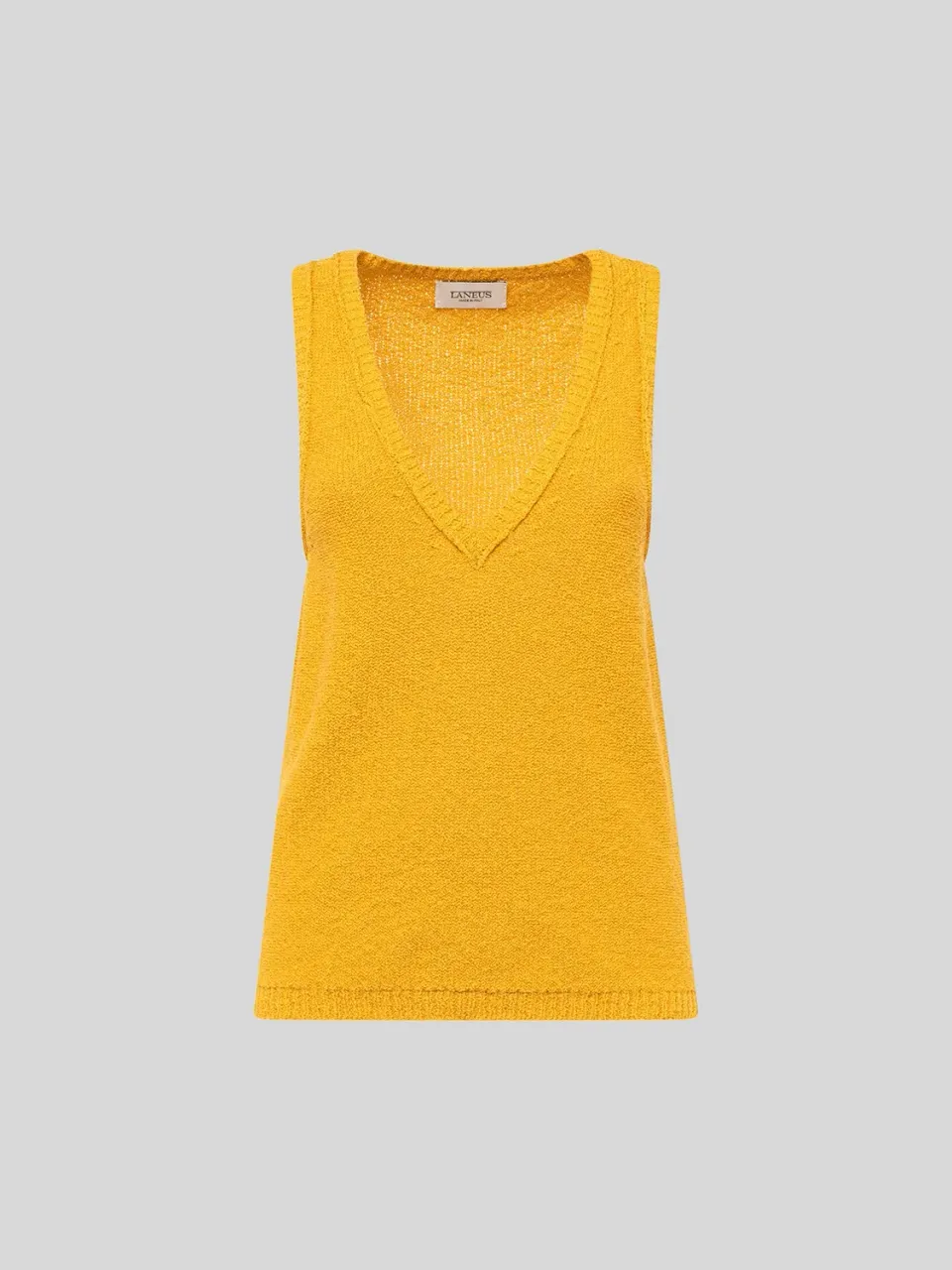 Laneus camisole top safran cashmere silke