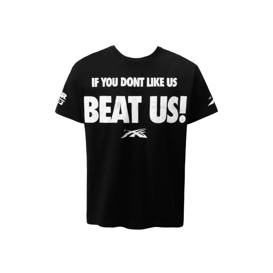Hellstar Sports Beat Us! t-shirt sort graphic
