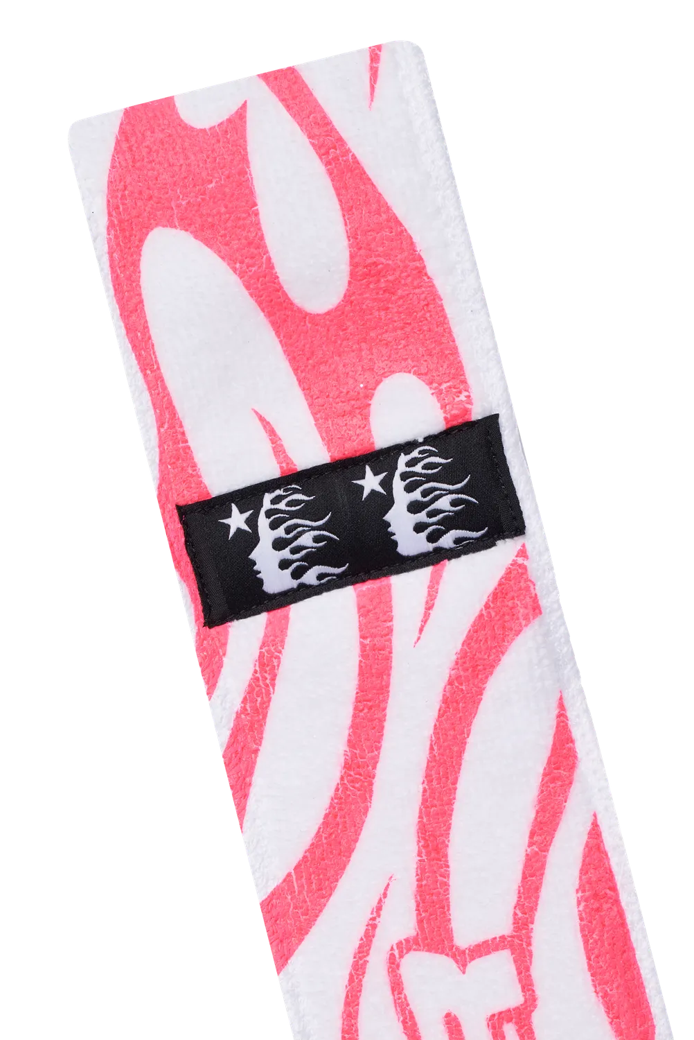 Hellstar Tribal Flame Regular håndklæde rød glitter