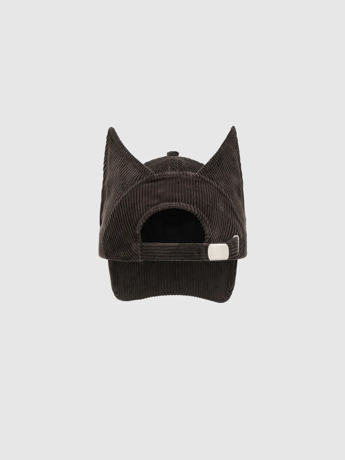 Feng Chen Wang Cat-Ear cap kasket brun onesize