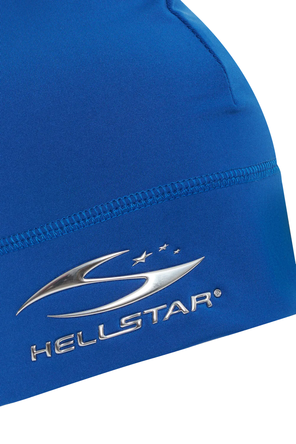 Hellstar Skull Cap hue blå kromlogo