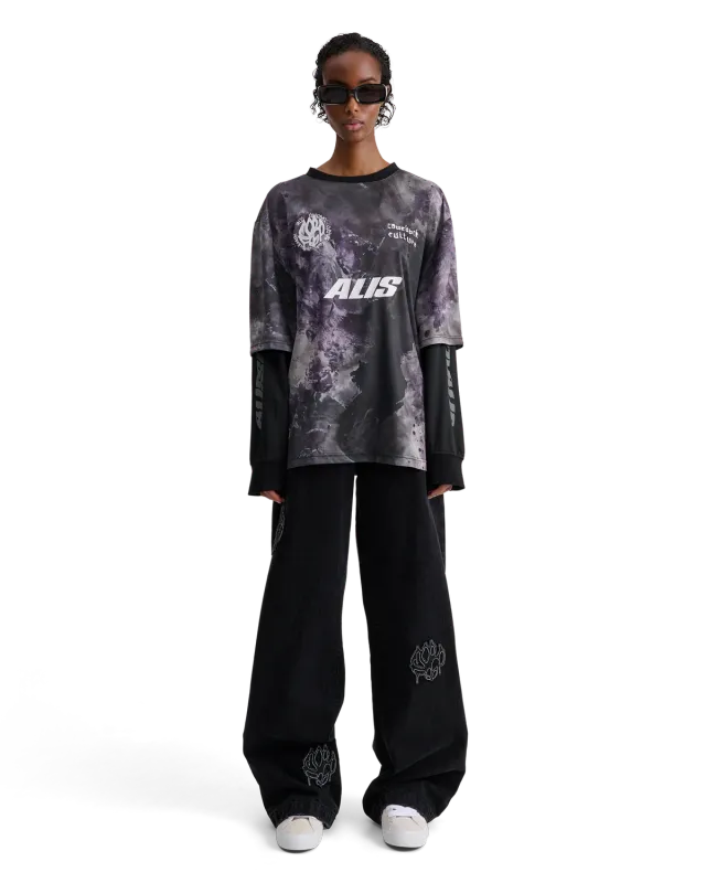 Alis Comeback Club jersey Painter's Purple polyester