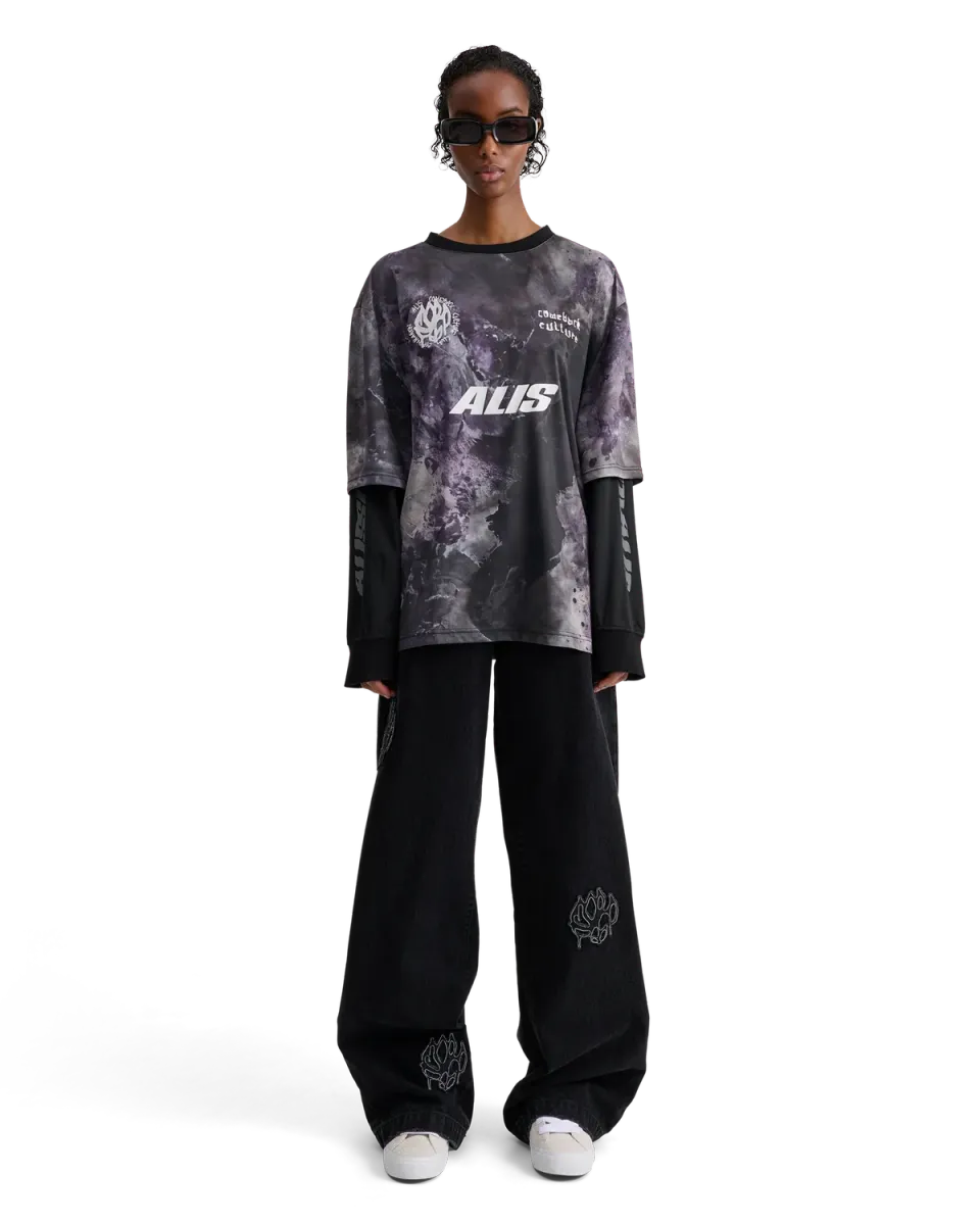 Alis Comeback Club jersey Painter's Purple polyester