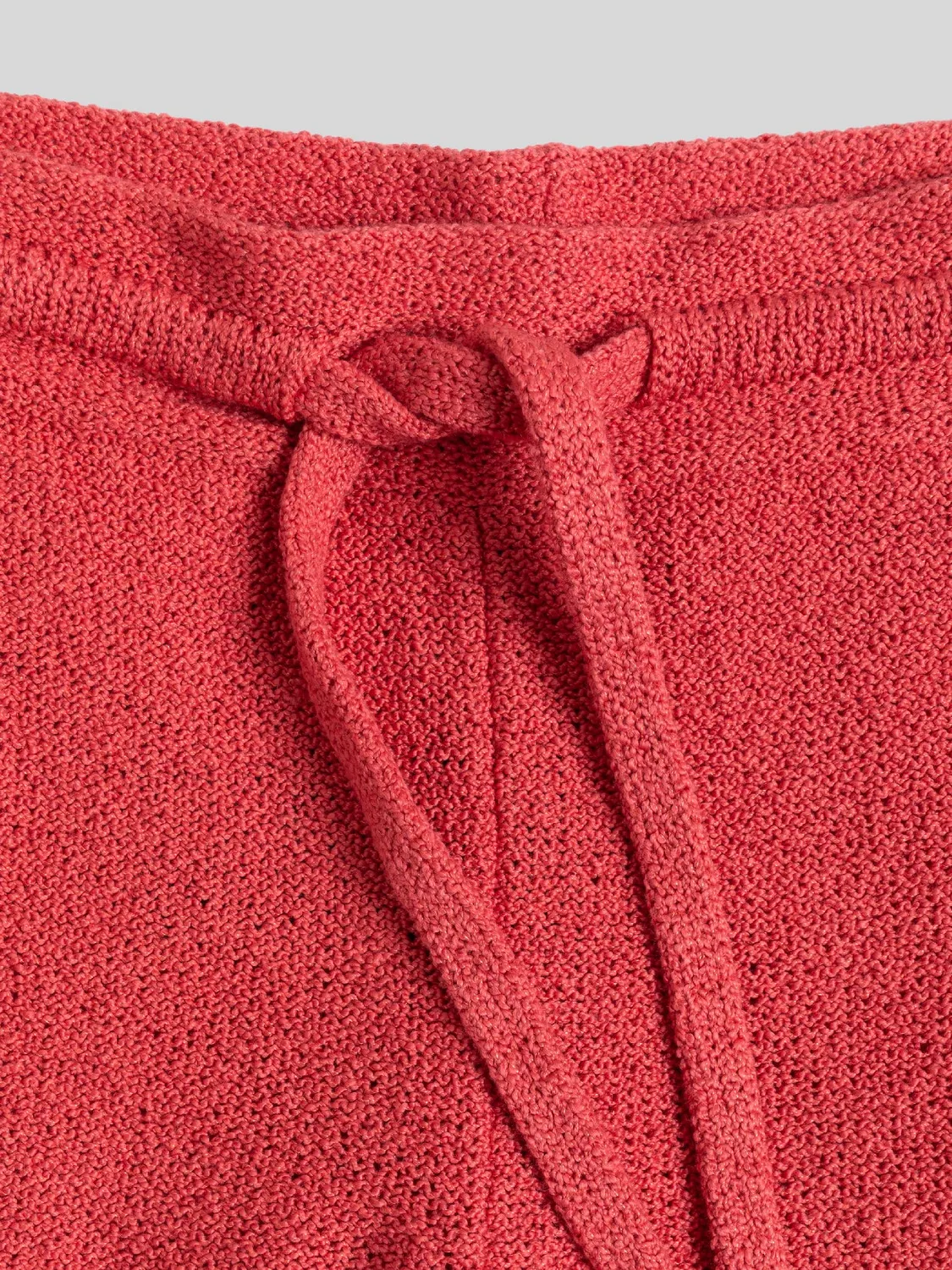 Laneus strikbukser cashmere silke pink bløde
