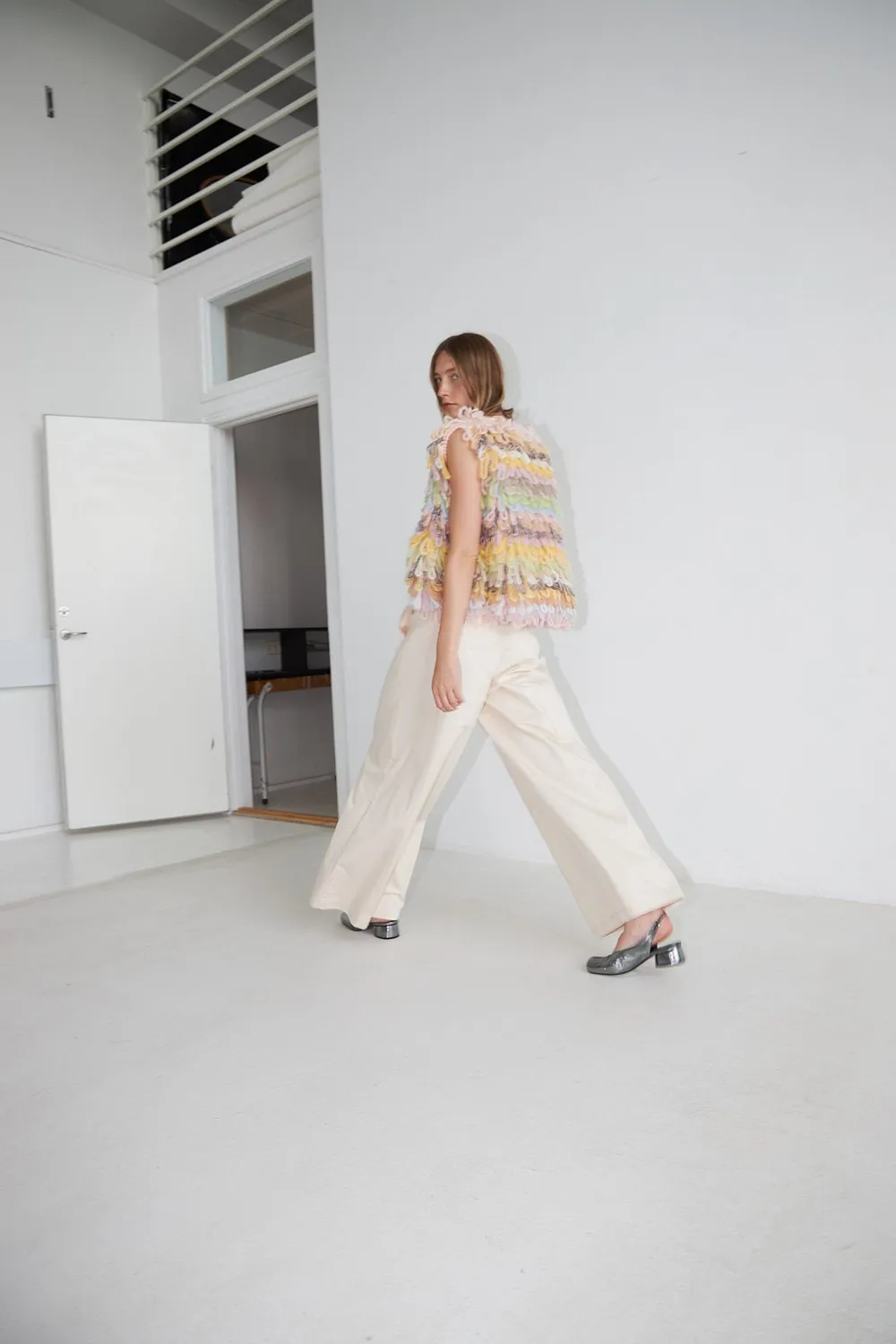 DAWNXDARE Fonda 970 Pastel Multi strikvest