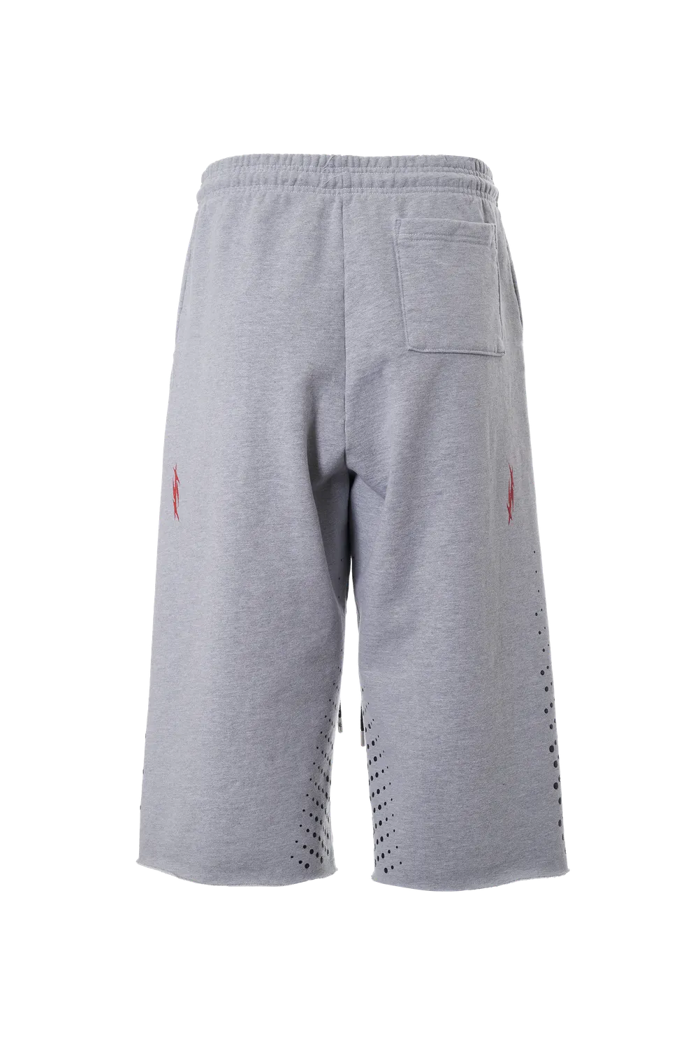 Hellstar Hype Flight 3/4 shorts grå fleece