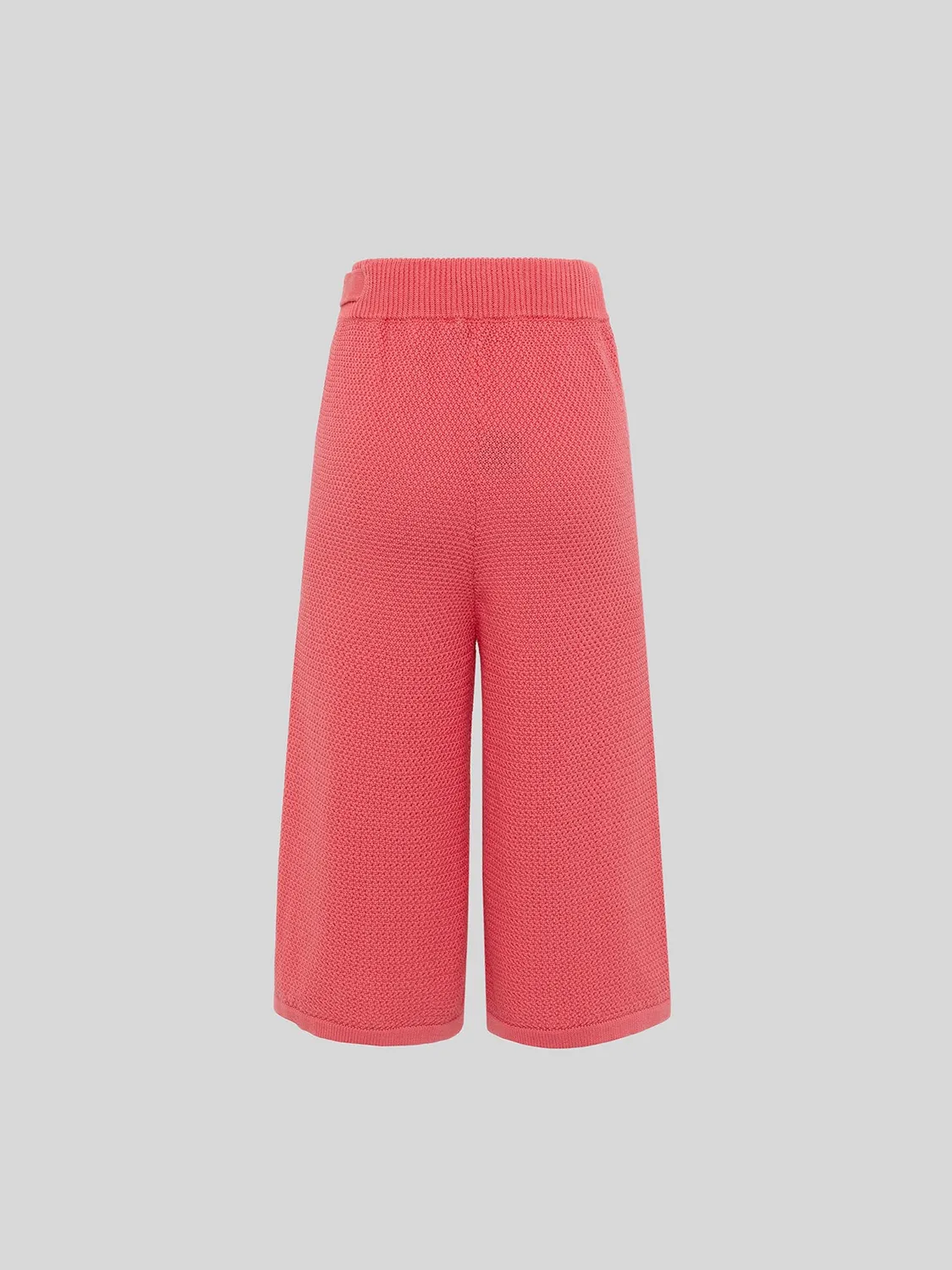 Laneus strik bermudashorts pink bomuld