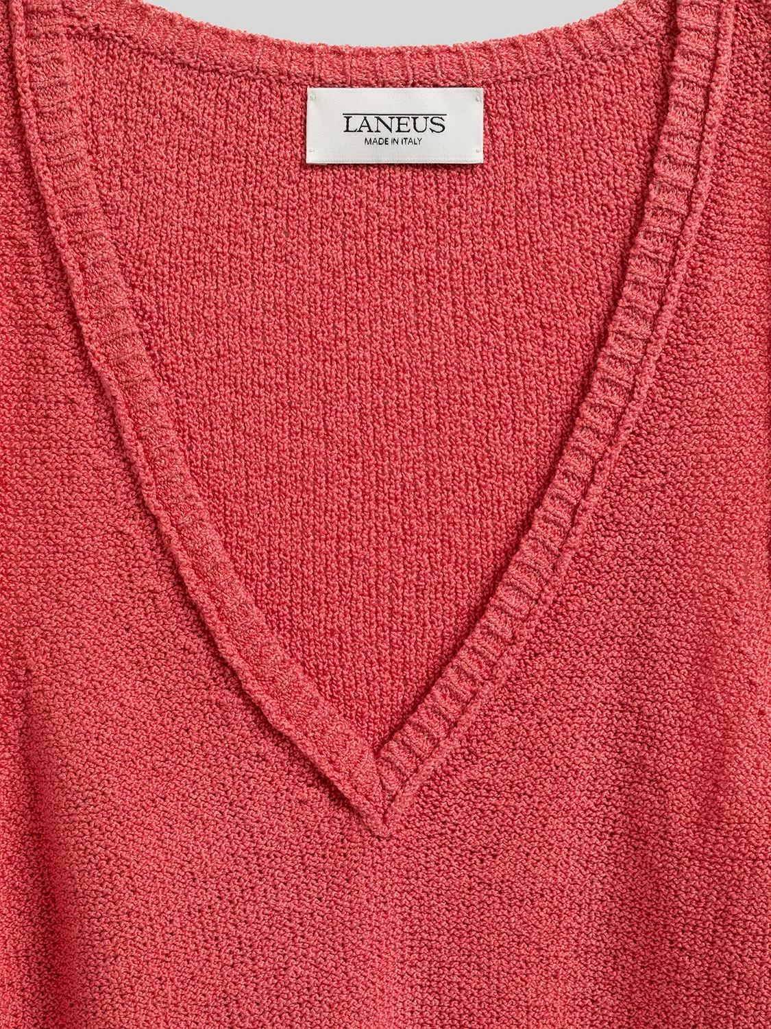 Laneus tanktop pink cashmere silke