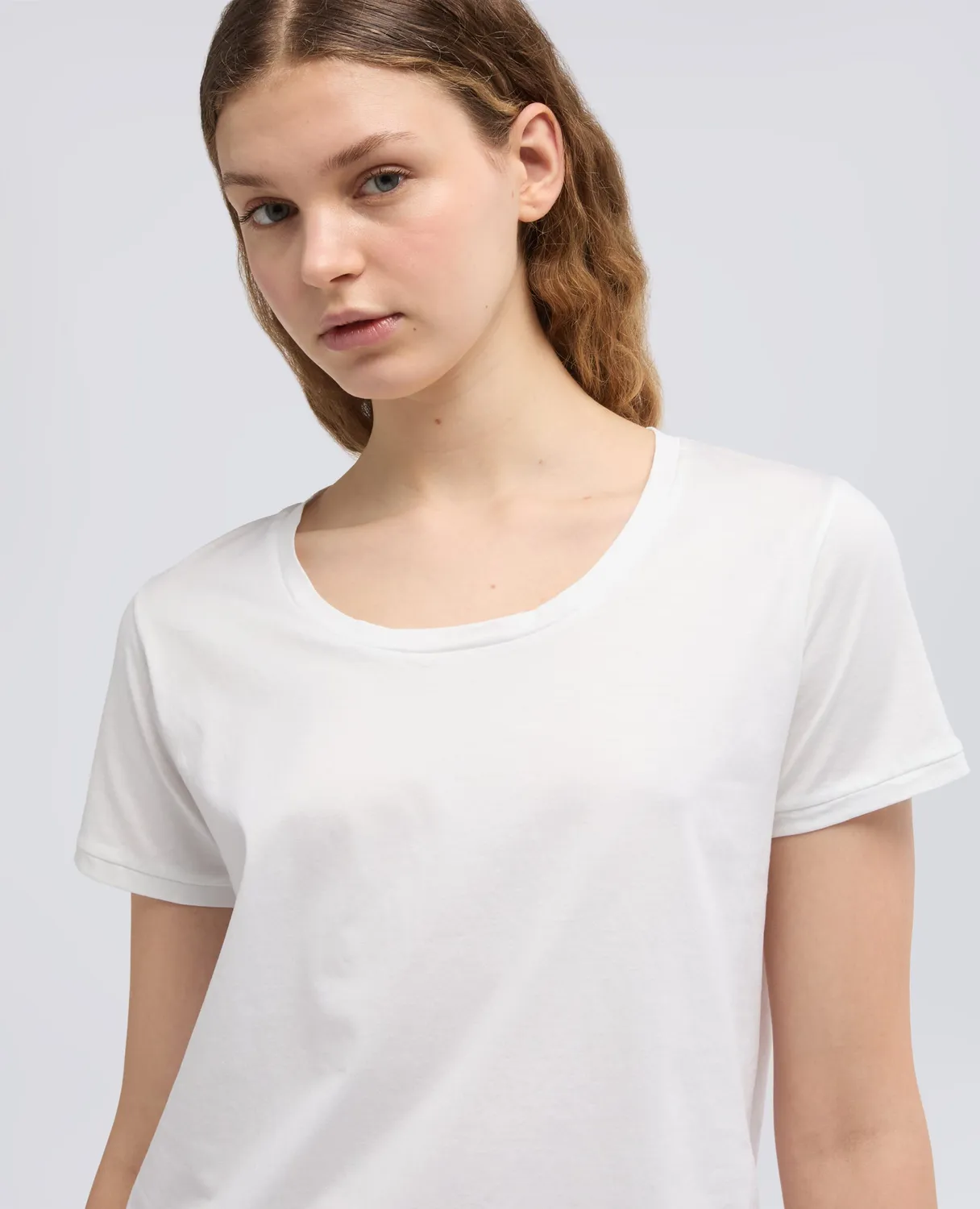 Aspesi Cotton Jersey t-shirt hvid bomuld