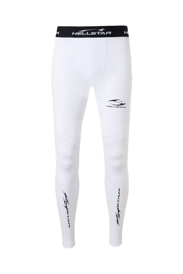 Hellstar Sports Compression kompressionstights hvid
