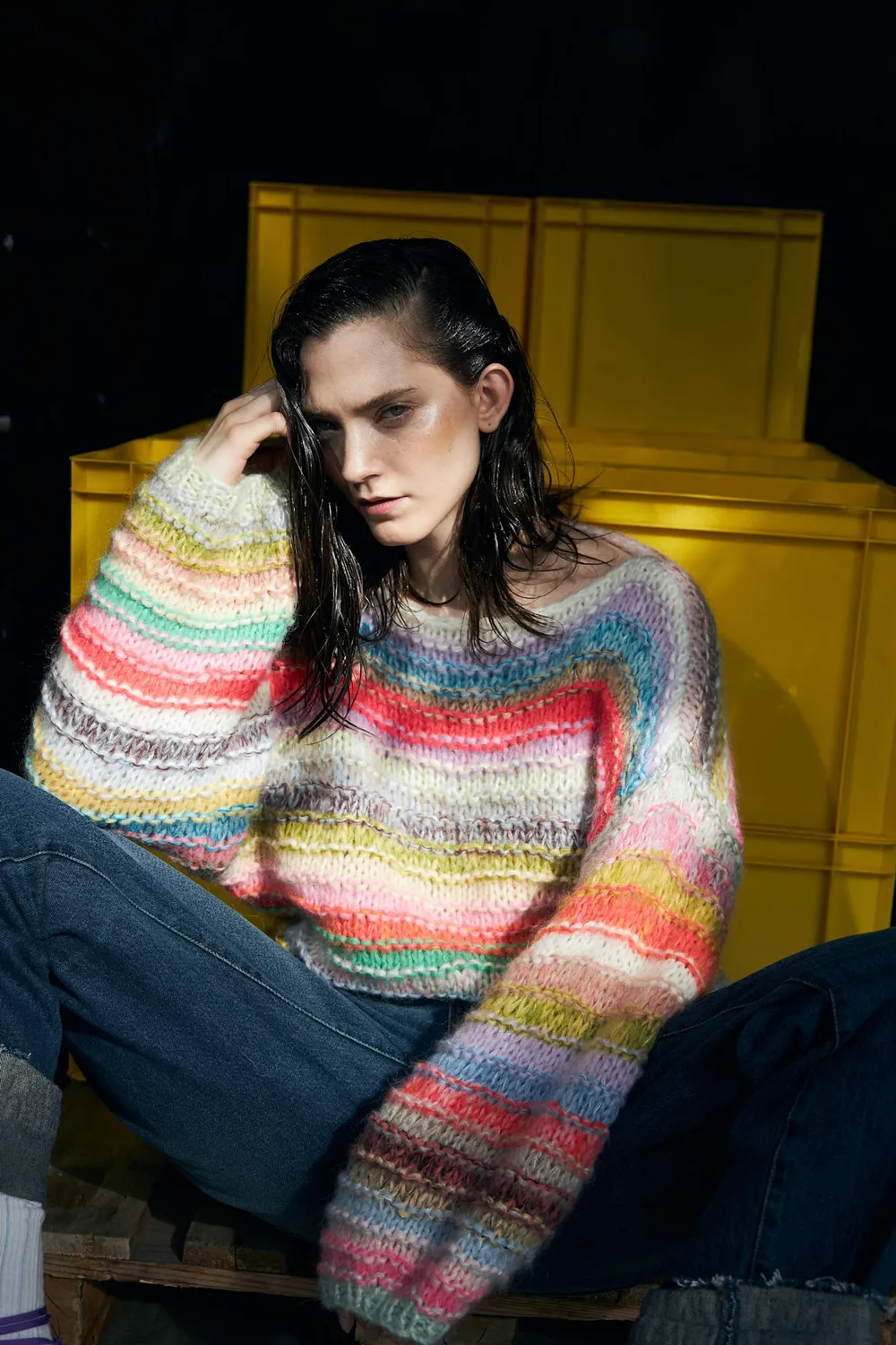 DAWNXDARE ROSA DS 900 pullover multi striber