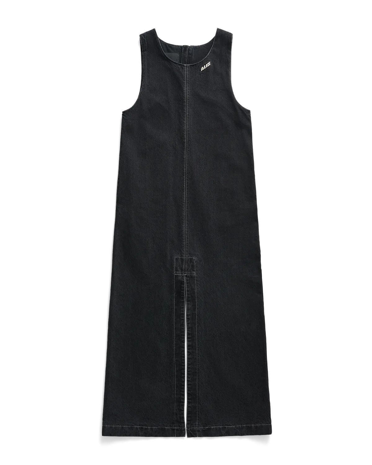 Alis Bethany A-line kjole bomuld Washed Black