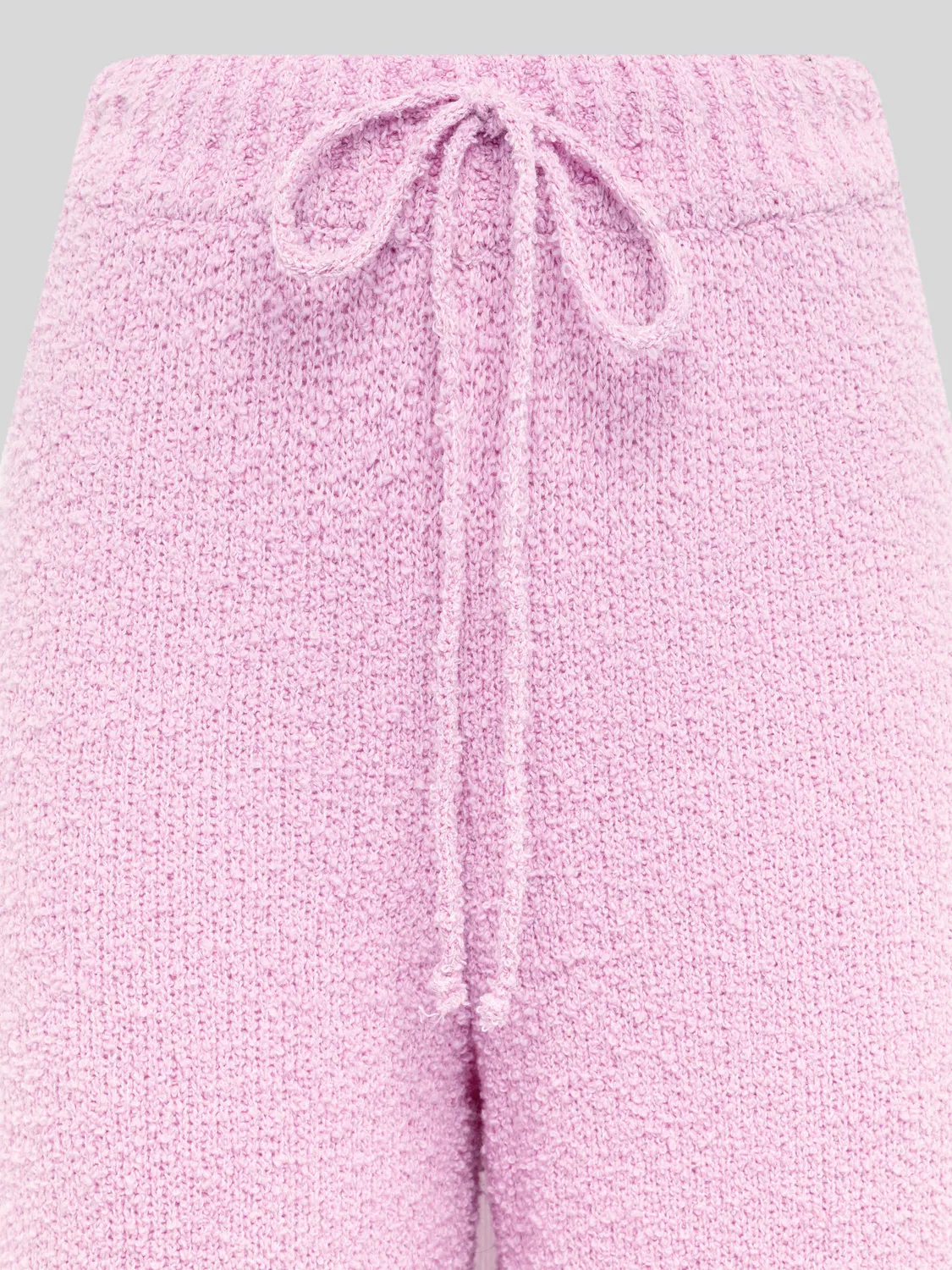 Laneus Soft Textured Yarn bukser rosa uld